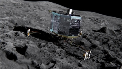 Philae lander, Rosetta space probe